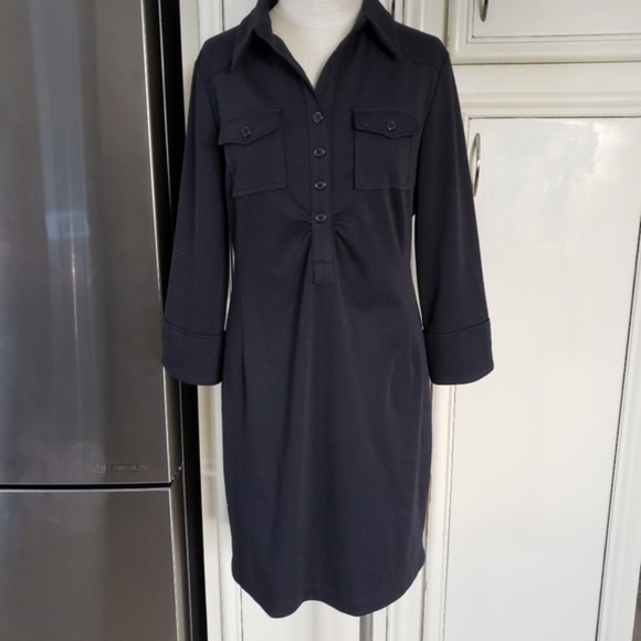 Supply & Demand Shirt Dress Black M - Picture 1 of 4